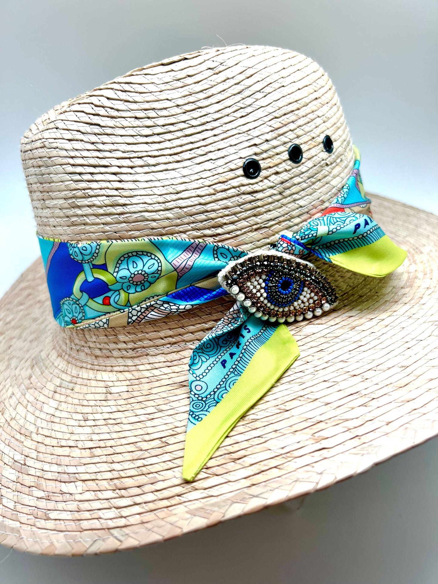 Evil Eye Brooch