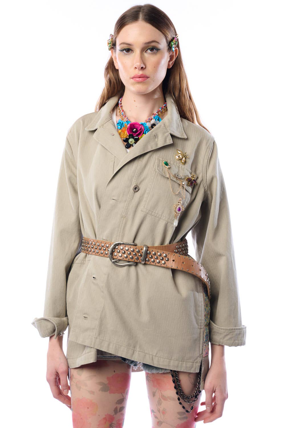 Brooklyn Jacket: Faded Olive / M