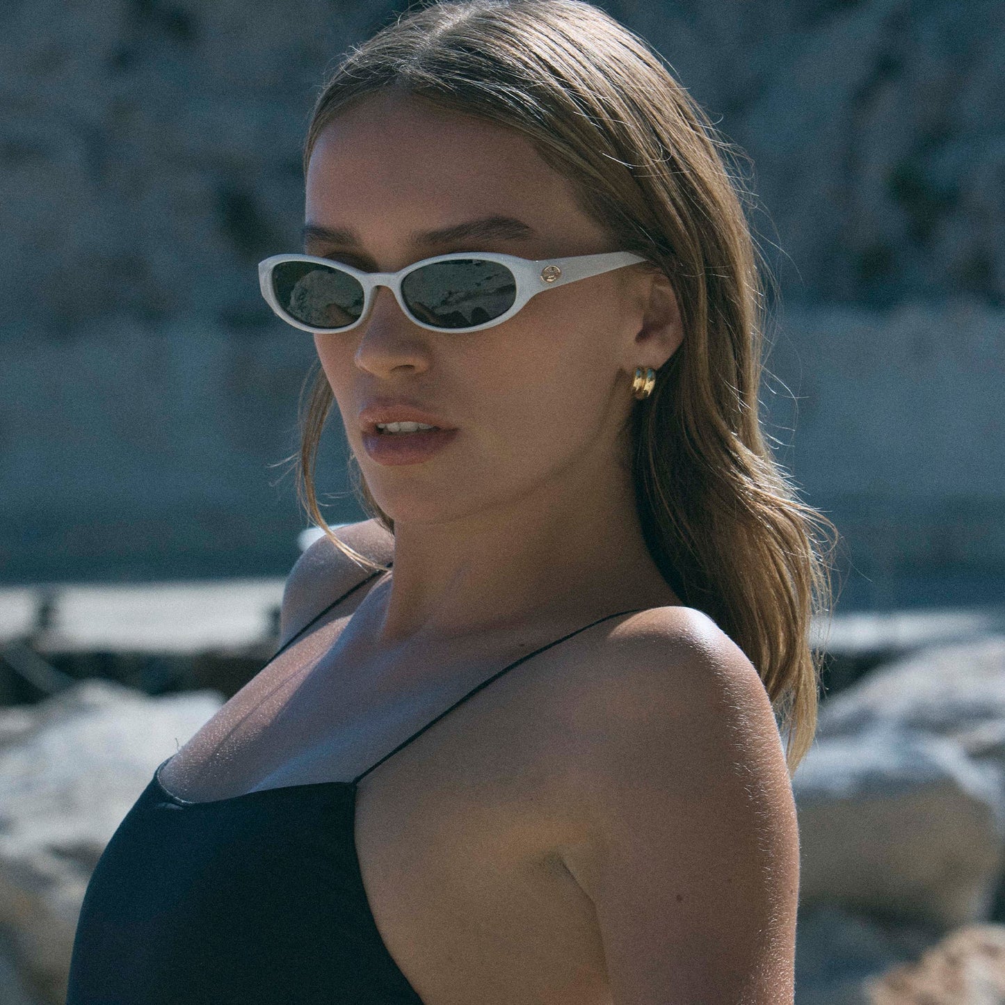 Popalicious Sunglasses | Pearl Ivory