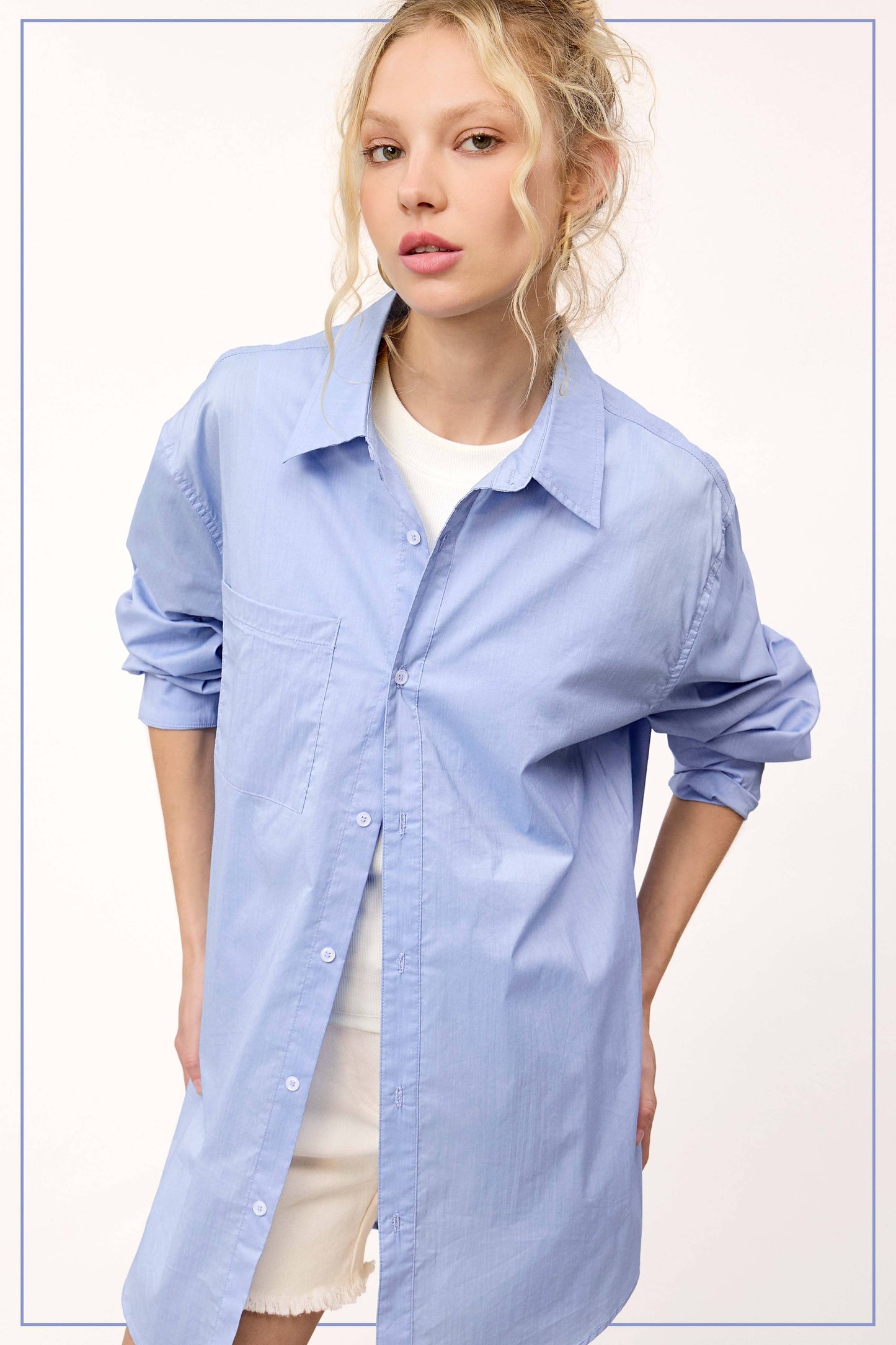 La Miel White Poplin | S