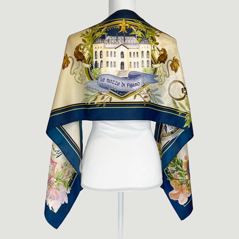 Figaro Silk Scarf