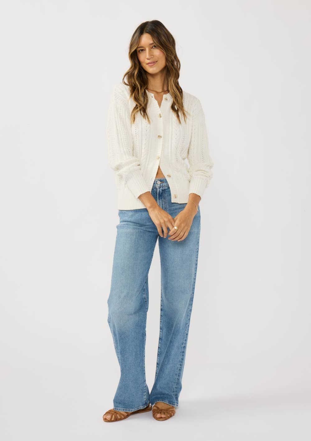Lovestitch White Cardigan