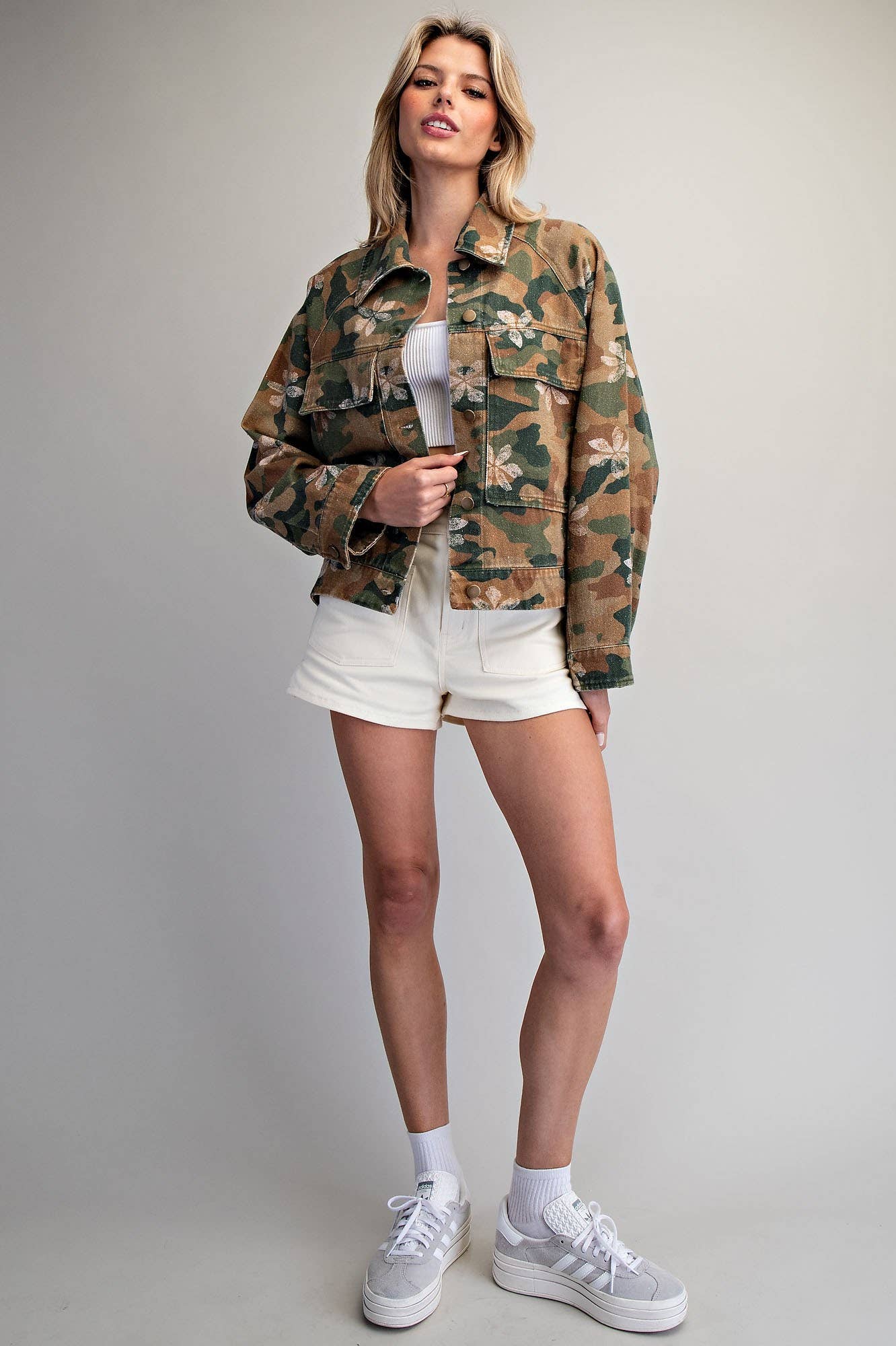 Floral Camo Jacket