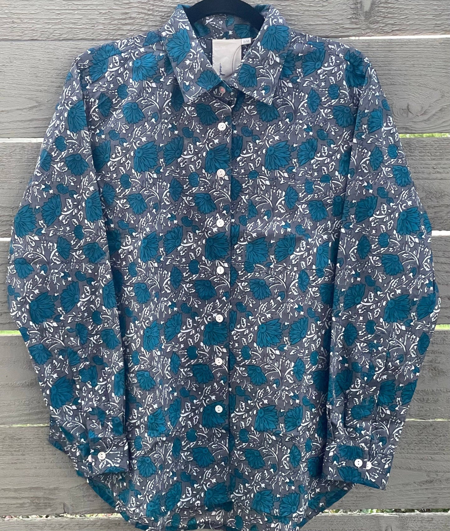 Good Boyfriend Shirt French Teal