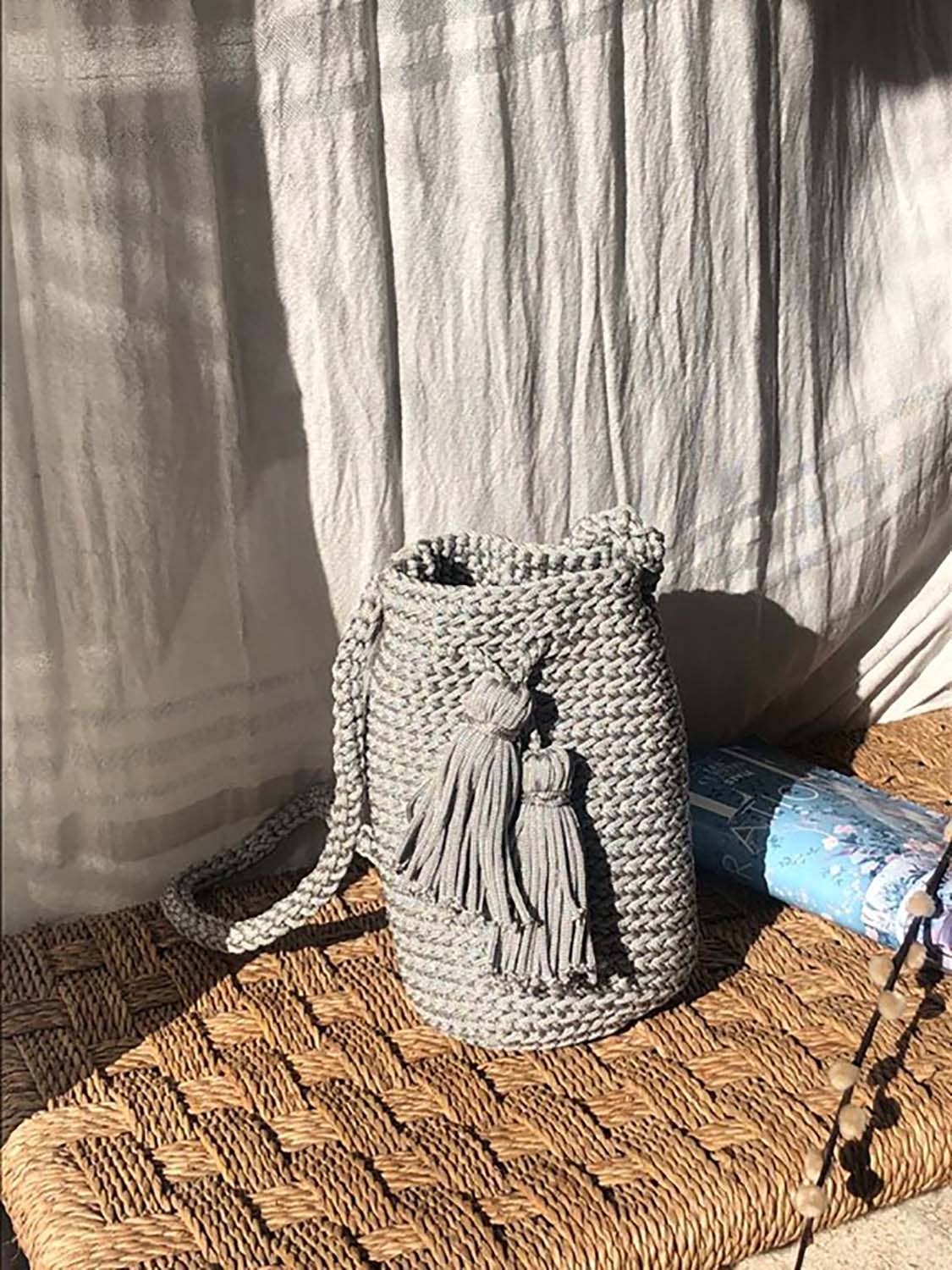 Crossbody Crochet Bag