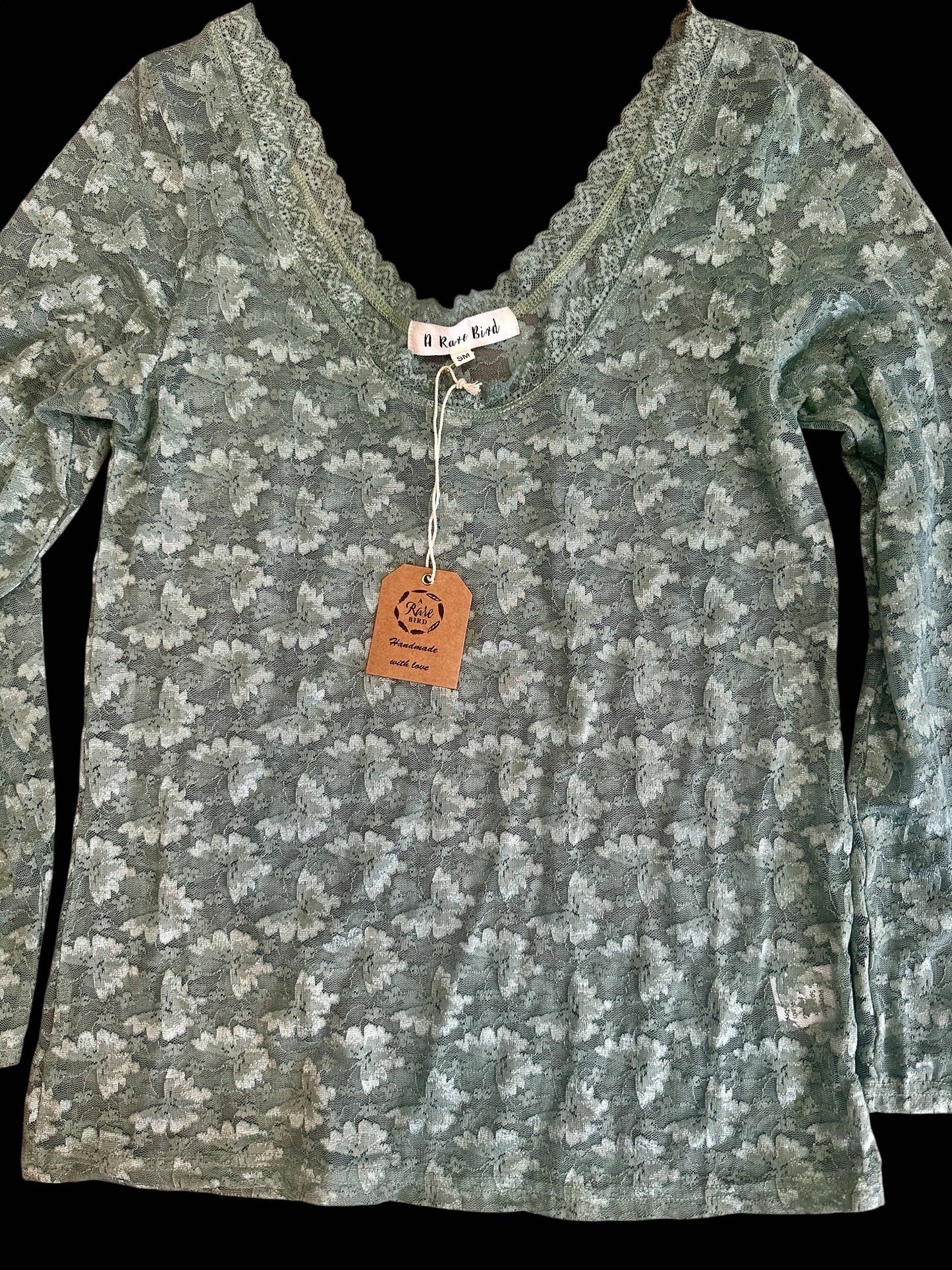 Lace Vintage Layer Shirt I Sand