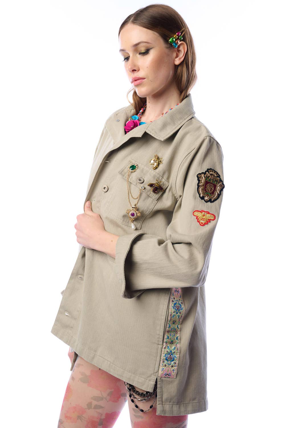 Brooklyn Jacket: Faded Olive / M