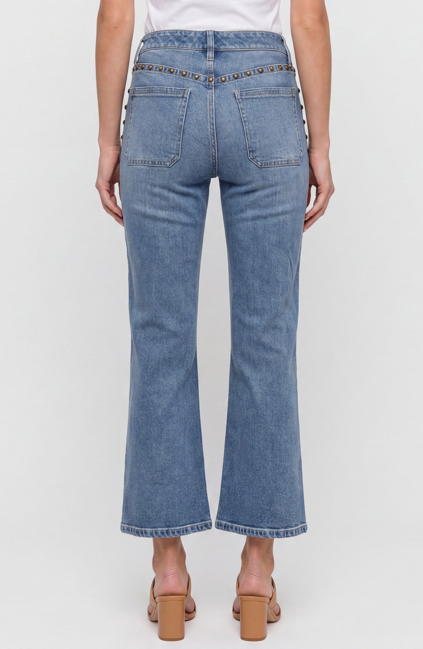 Hannah Flare Stud Jeans